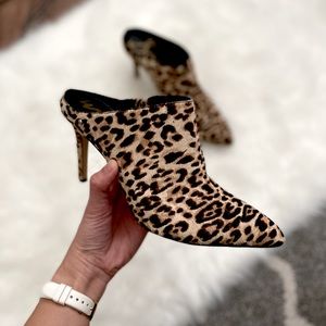 Sam Edelman Animal Print Pointy Toe Heel